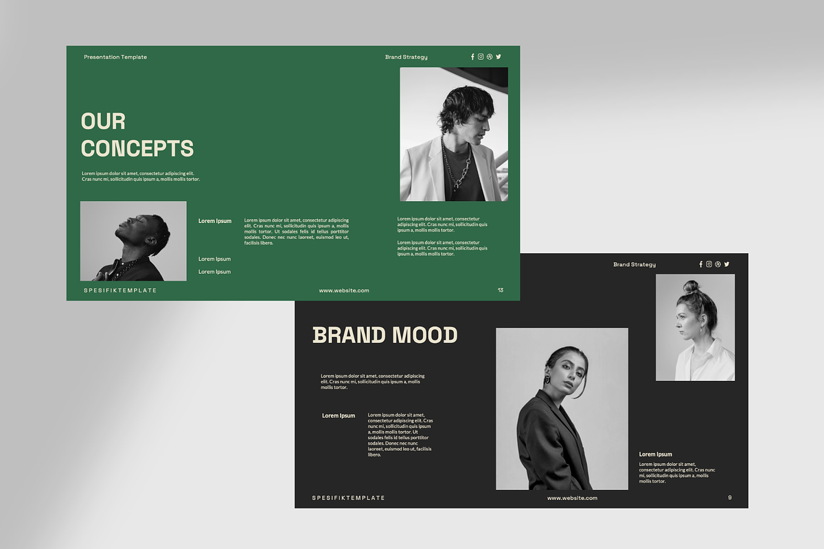 Brand Strategy Google Slides, a Presentation Template by Spesifikstd (Photo 6 of 10)