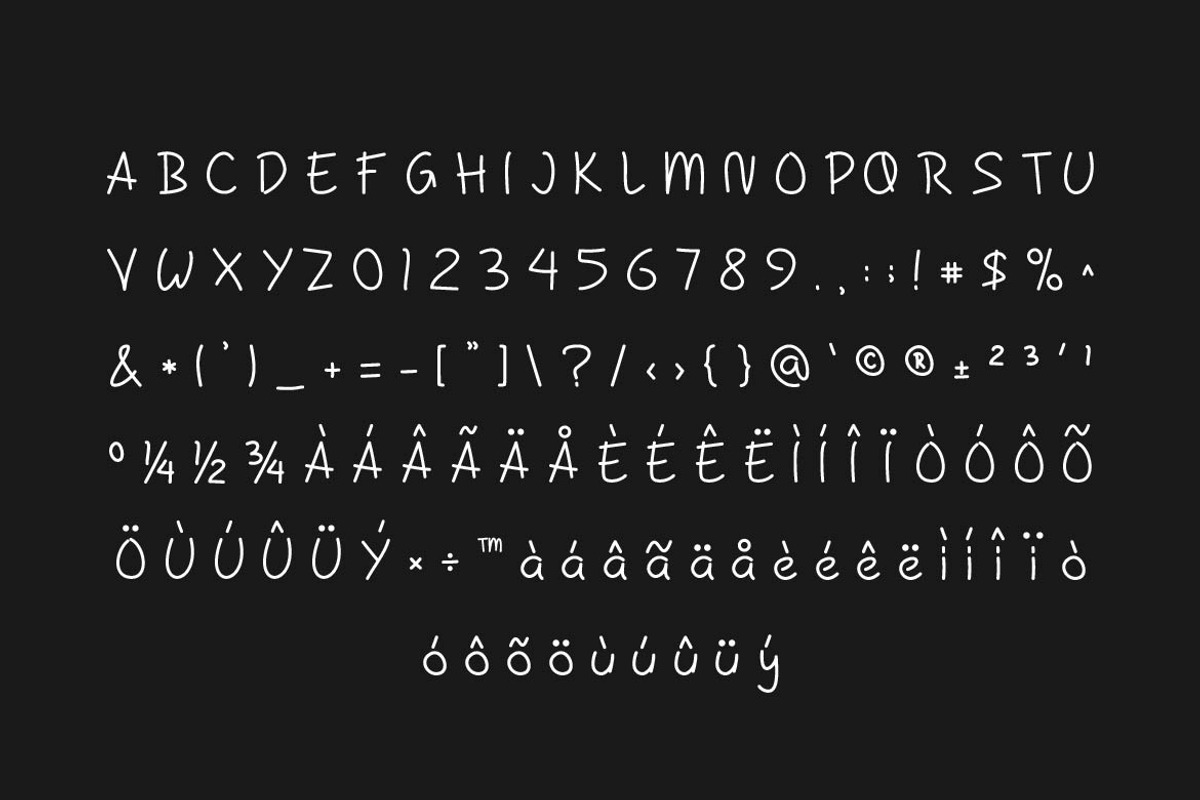 Handwish Handwritten Font, a Handwritten Font by Artiveko (Photo 2 of 8)