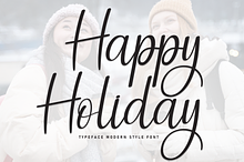 Happy Holiday | Script Font