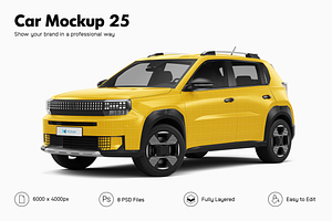 Car Mockup 25
