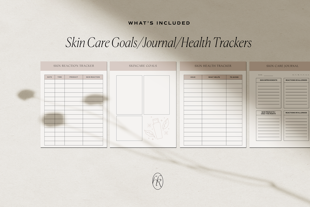 Skin Care Routine Planner Canva, a Presentation Template by HelloKarla (Photo 4 of 6)
