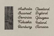 Banesten Handcrafted Vintage Script, a Script Font by Maulana Creative (Thumbnail 7 of 7)