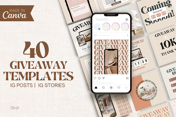 Instagram Giveaway Template preview 8
