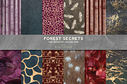 Forest Secrets Woodland Collection, a Pattern Graphic by Blixa 6 Studios (Thumbnail 1 of 5)