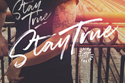SuperFly Brush Font, a Script Font by Sam Parrett (Thumbnail 7 of 8)