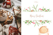 Christmas Baking Watercolor Clipart, a Food Illustration by natalisart (Thumbnail 6 of 15)