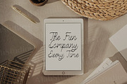 Grolly Script Fonts, a Script Font by mahstudios (Thumbnail 6 of 16)