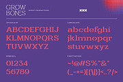 Grow Bones Family Stencil Font, a Serif Font by alit design (Thumbnail 2 of 16)