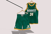 Basketball Kit Mockup, a Household Mockup by Permadi Creative (Thumbnail 4 of 5)