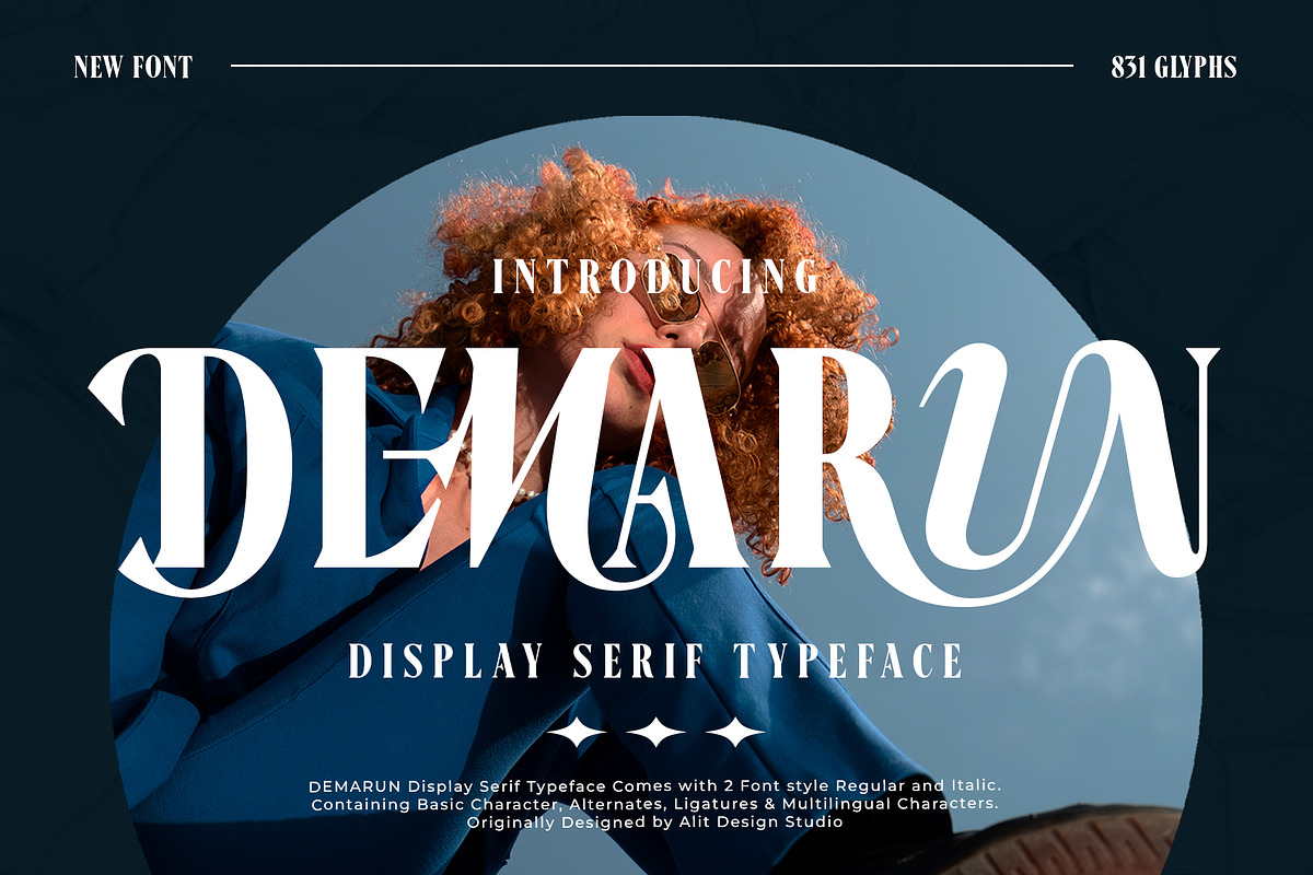Demarun Font, a Serif Font by alit design (Photo 1 of 20)