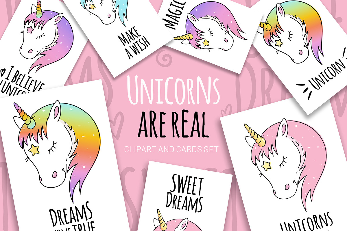 Unicorns., an Animal Illustration by Cheremuha (Photo 1 of 6)