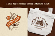 Coffee House - Illustration Set, an Illustration by Heritage Type Co. (Thumbnail 4 of 6)