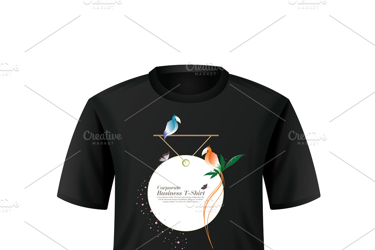 Corporate Business T-Shirt, an Illustration by Design_Creator (Photo 1 of 2)