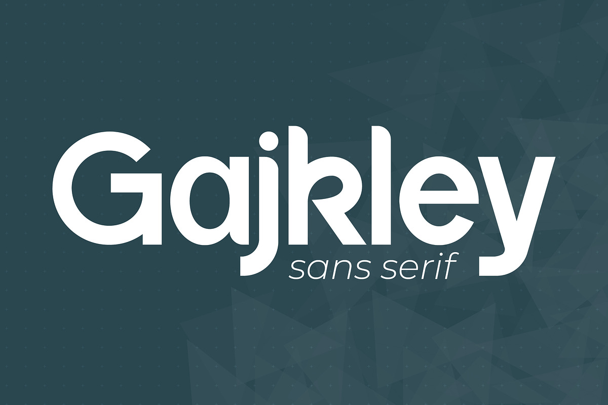Gajkley Sans Serif Font, a Sans Serif Font by Storytype Studio (Photo 1 of 15)