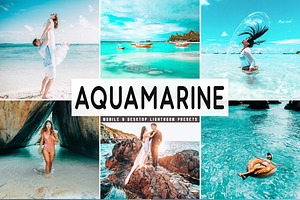 Aquamarine Lightroom Presets Pack