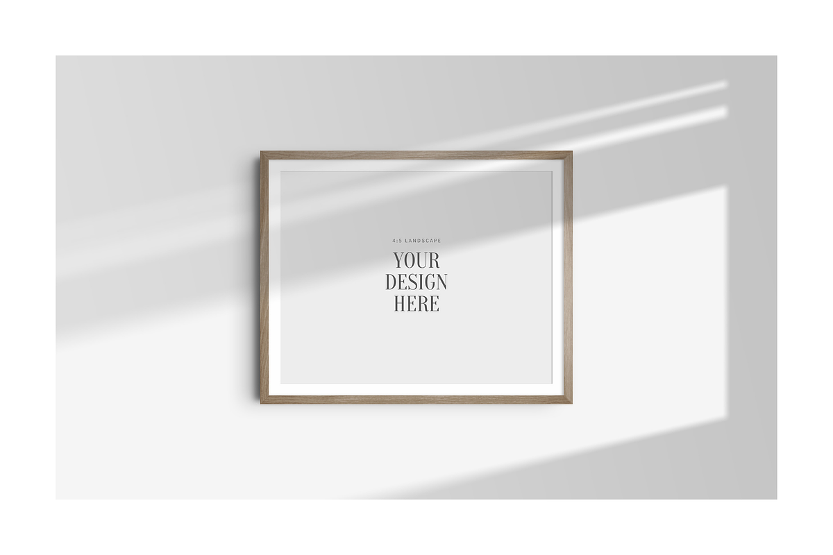 Frame Mockup 4:5 Landscape, a Mockup by DESIGN BY nube (Photo 12 of 15)