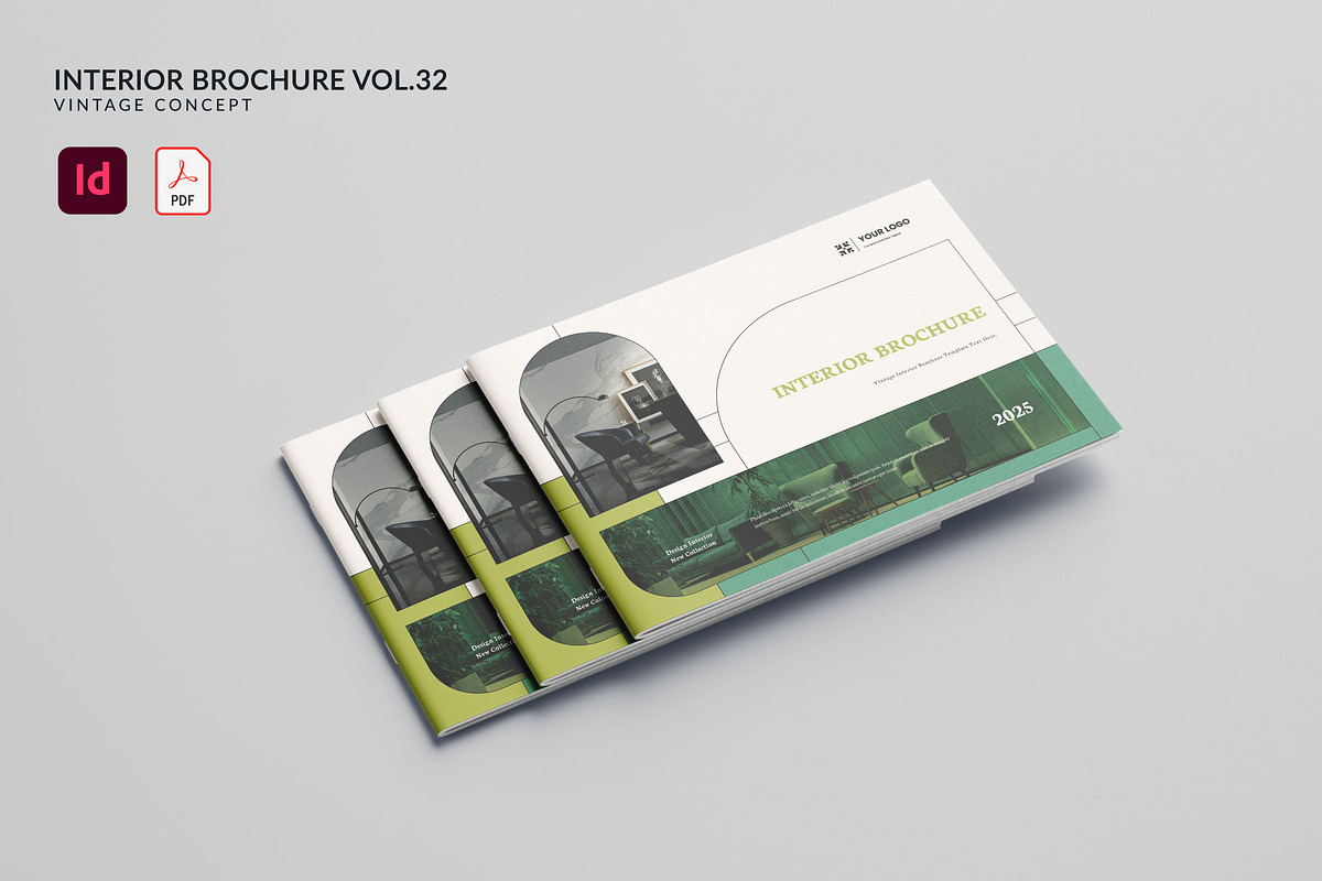 Interior Brochure Vol.32, a Brochure Template by Bewalrus Studio (Photo 1 of 11)