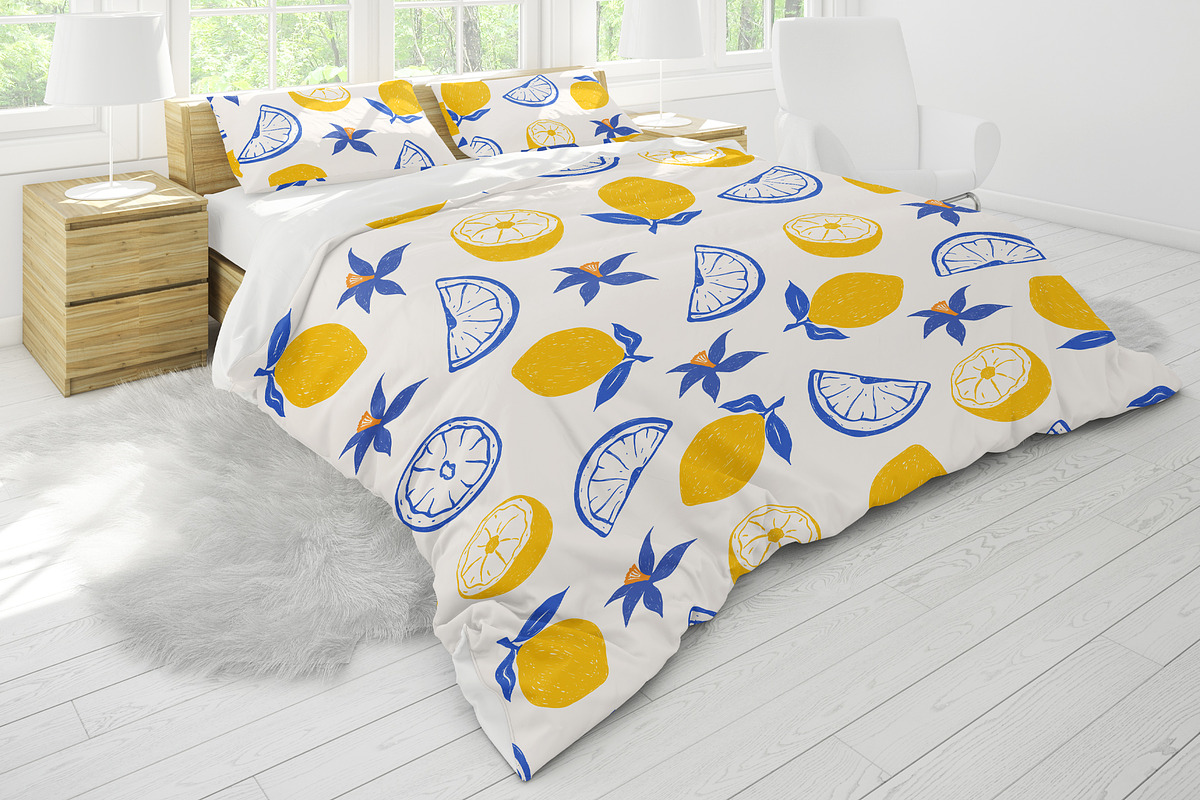 Lemons Pattern, a Pattern Graphic by Groovy Arts (Photo 2 of 6)