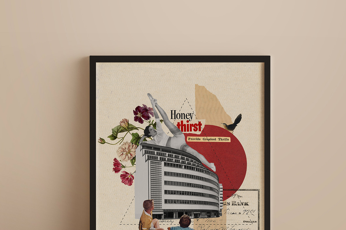 Vintage Collage Creator 1170+ Assets, an Object Graphic by Veris Studio (Photo 44 of 56)