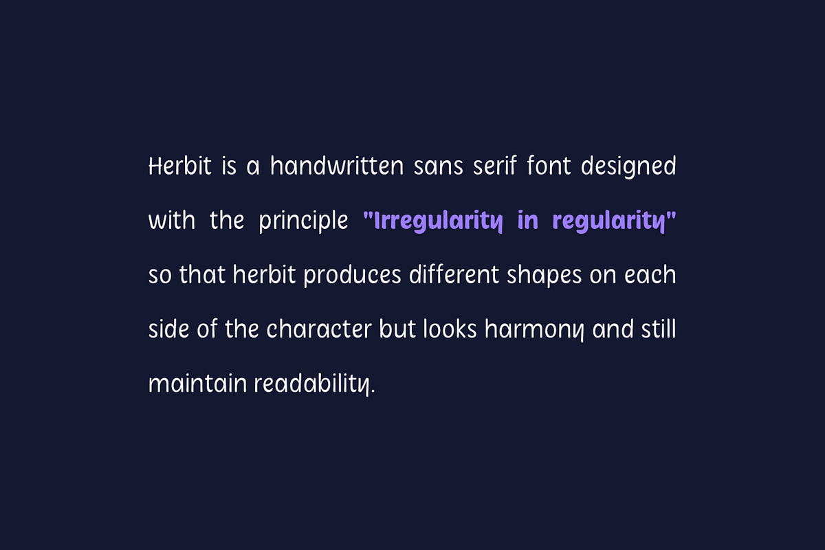 Herbit, a Handwritten Font by Lafontype (Photo 7 of 8)