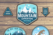 Outdoor Adventure Patches/Badges, a Branding & Logo Template by sivVector (Thumbnail 6 of 8)