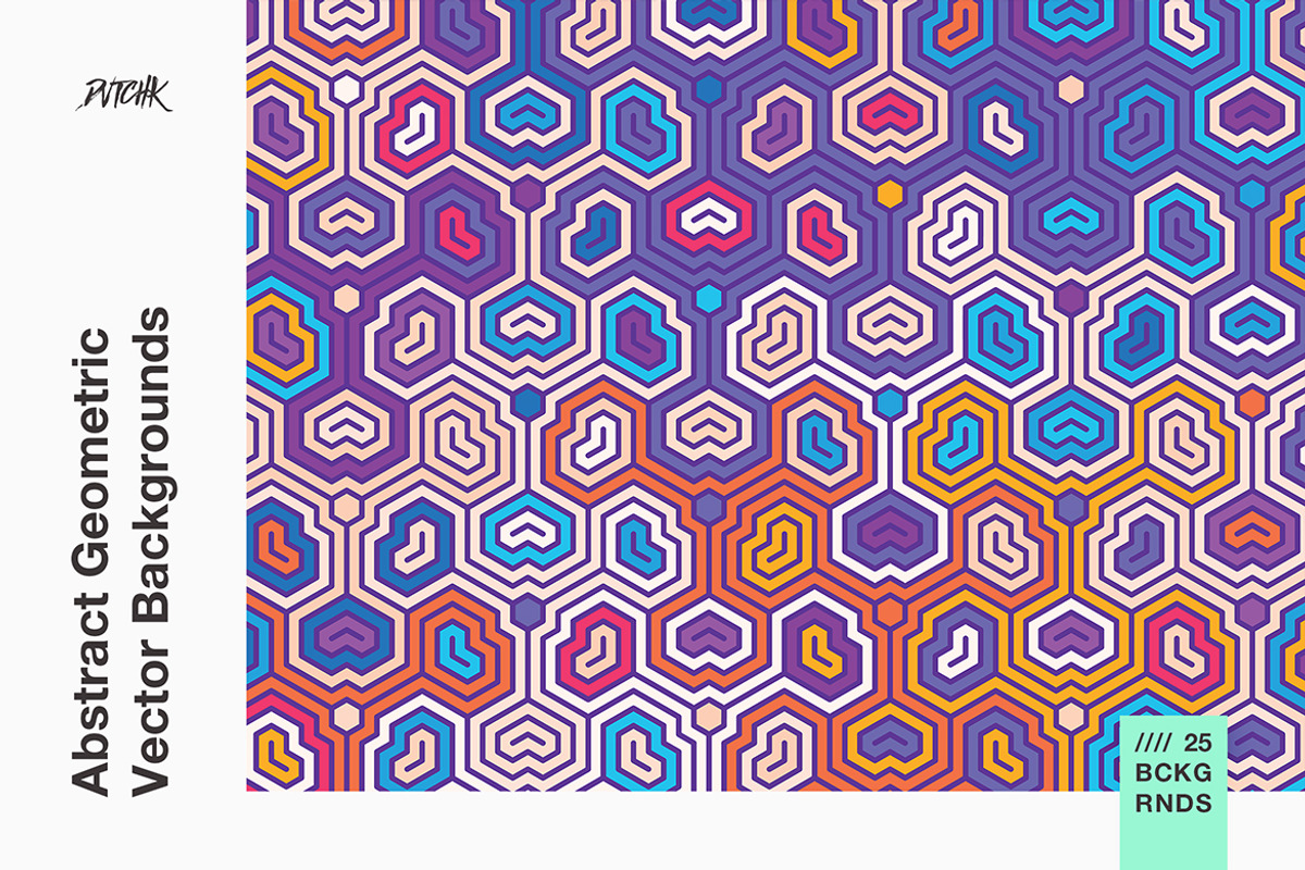 Abstract Geometric Vector Background, a Background Graphic by dvtchk (Photo 3 of 16)