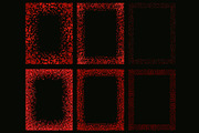 Christmas glitter frames, an Object Graphic by Paper Farms (Thumbnail 3 of 5)
