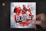 Flyer Boxing Night, a Flyer Template by MonkeyBOX (Thumbnail 4 of 4)
