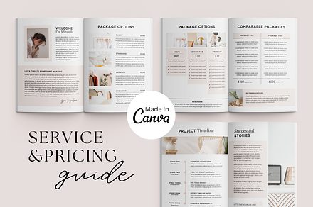 Services and Pricing Guide Template