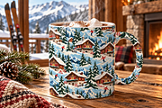 Retro Alpine Après Ski Seamless, a Pattern Graphic by Colorsfav (Thumbnail 7 of 7)