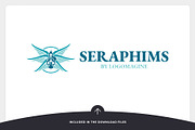 Seraphims - Angel Logo Template, a Branding & Logo Template by LOGOMAGINE (Thumbnail 15 of 16)