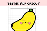 Cute Baby Banana SVG Bundle, an Illustration by TheHitShop (Thumbnail 5 of 10)
