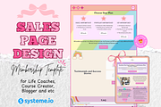 Membership Site Design Template, a Branding & Logo Template by bellaROSEworkshop (Thumbnail 3 of 10)