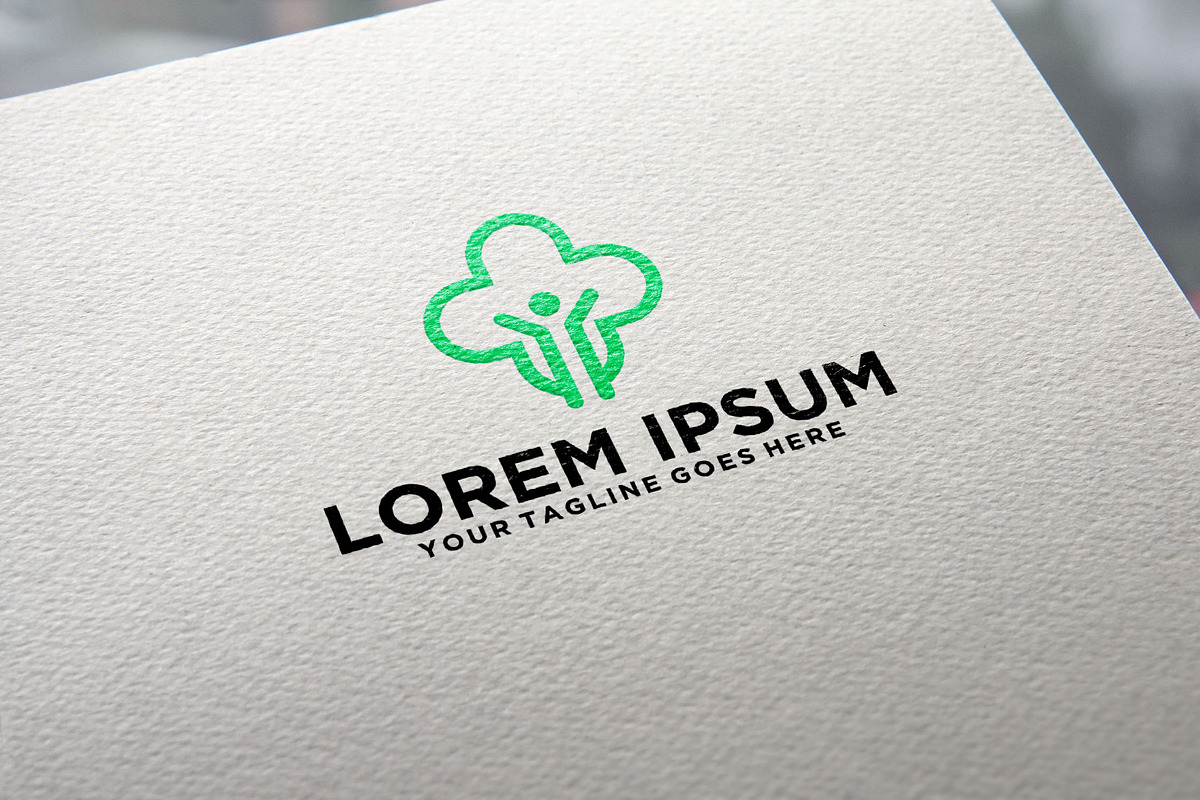 Happy Healthy life logo idea, a Branding & Logo Template by REDVY CREATIVE