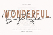 Bigotefia Trio Font, a Script Font by IM Studio (Thumbnail 1 of 11)