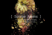 Splatter Masks & Brushes, a Brush Add-On by TheUrbanLine (Thumbnail 1 of 9)