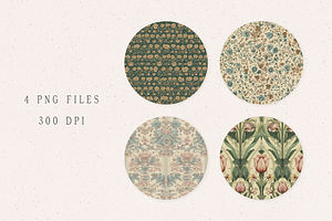 Vintage Wallpaper Pattern Bundle