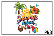Summer Mood PNG, an Illustration by Black Bird Studio (Thumbnail 1 of 3)