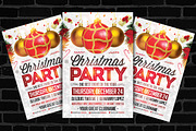 30%OFF Christmas Party Flyer, a Flyer Template by Louis Twelve (Thumbnail 1 of 3)