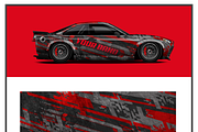 Bold Car Wrap Design, a Transportation Illustration by CarWrap design (Thumbnail 4 of 4)