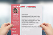 Resume & Cover Letter Template, a Resume Template by Domenic (Thumbnail 3 of 3)