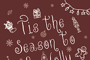 Whimsical Christmas Doodle Clipart, an Object Illustration by Amalia Calligraphy (Thumbnail 8 of 9)