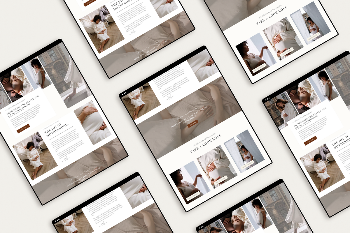 Wix Website Template | Mommy Muse, a Wix Template by Turia Avenue (Photo 5 of 6)