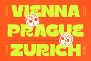 Morablu Groovy Display Font, a Sans Serif Font by timelesstype.co (Thumbnail 7 of 15)