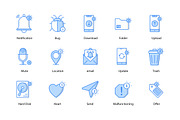 Notifications icons, an Icon by Vector Squad (Thumbnail 4 of 5)