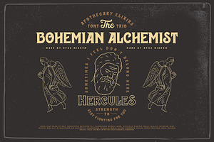 Bohemian Alchemist 5 Font 15 Badge