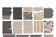 Journal Wordstrip Sentiment Sheets, a Decorative Illustration by Soaring Bird Designs (Thumbnail 2 of 2)