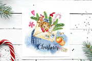 Watercolor Christmas Gingerbreads, a Food Illustration by SimpleWishesArt (Thumbnail 7 of 11)
