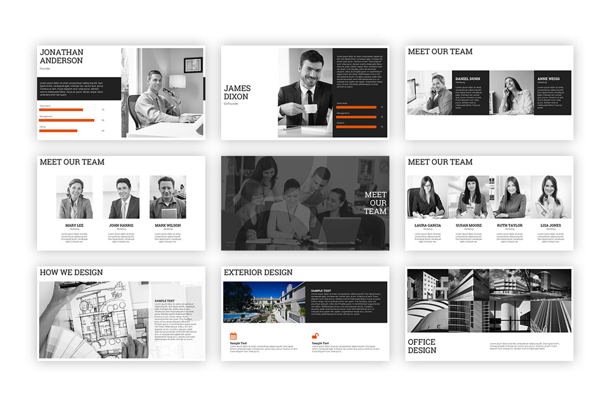 Kara - PowerPoint Template, a Presentation Template by everslide (Photo 5 of 8)
