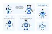 Robots Icon Set, an Emoji Icon by Brickclay (Thumbnail 4 of 6)